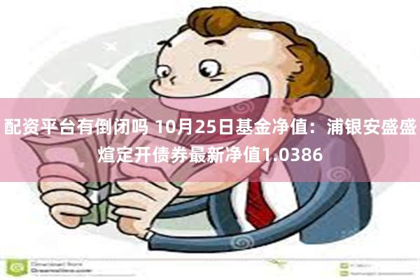 配资平台有倒闭吗 10月25日基金净值：浦银安盛盛煊定开债券